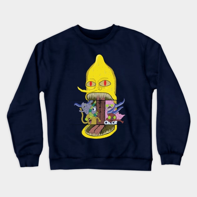 Adventure time creepy Crewneck Sweatshirt by ahstud 